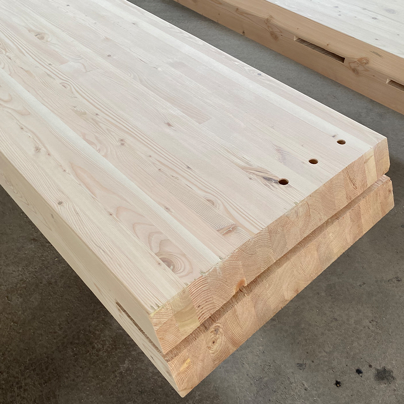 Douglas Fir Glulam Beam at Post Douglas Fir Glulam Beam at Post