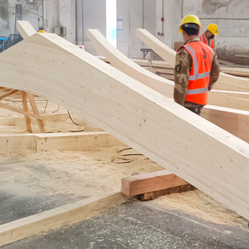 Spruce Espesyal na Hugis Glulam