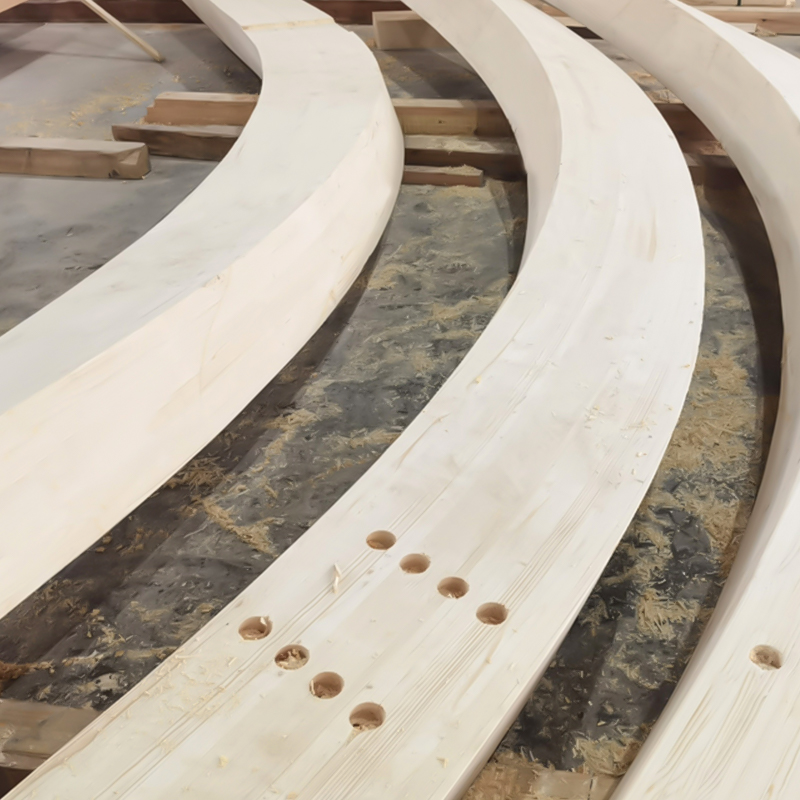 Spruce Curved Glulam