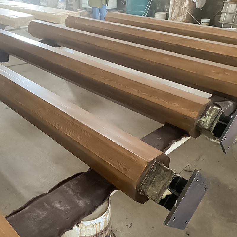 Pino Espesyal na Hugis Glulam Pino Espesyal na Hugis Glulam