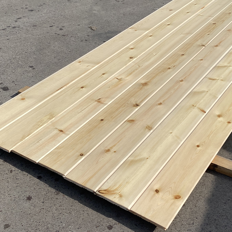 Panel ng dingding ng Pine Tongue at Groove