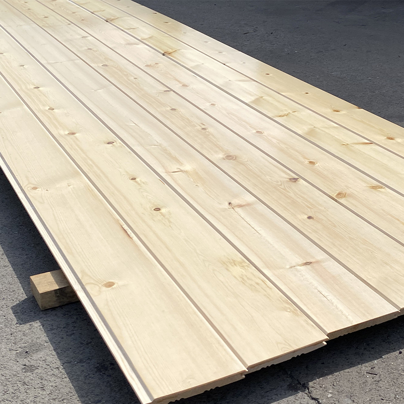 Panel ng dingding ng Pine Tongue at Groove Panel ng dingding ng Pine Tongue at Groove