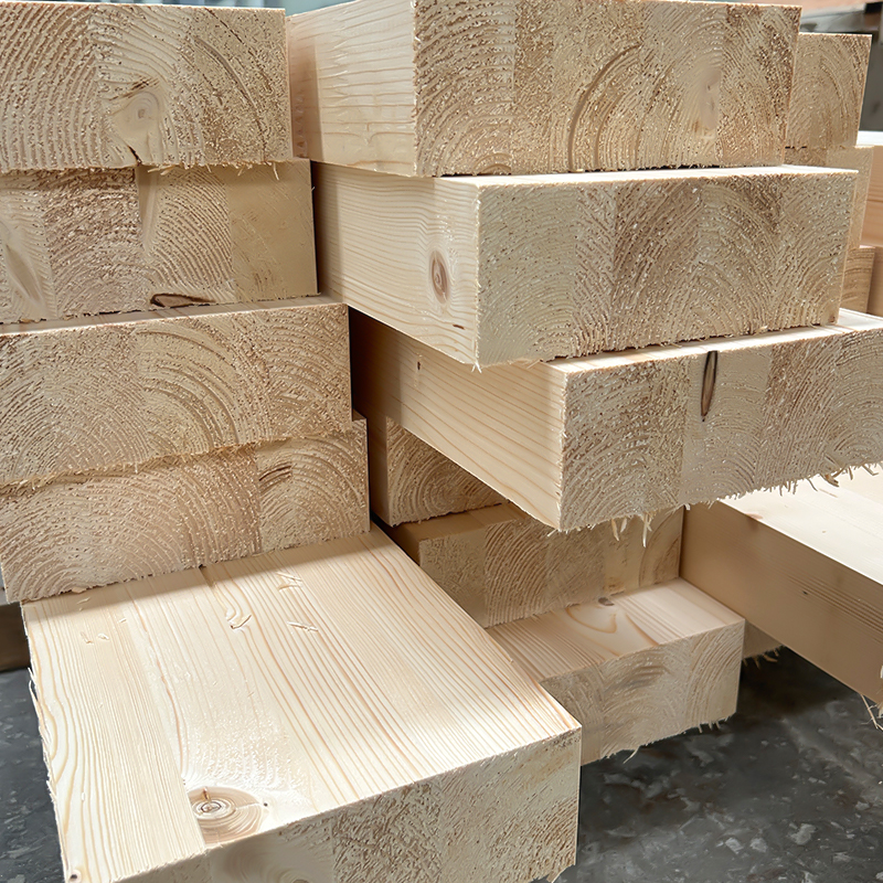 Pine Glulam Beam at Post Pine Glulam Beam at Post