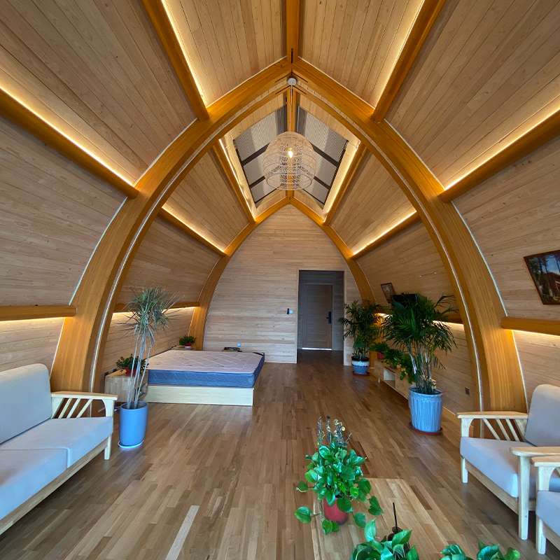 Prefabricated Wooden boathouse Prefabricated Wooden boathouse
