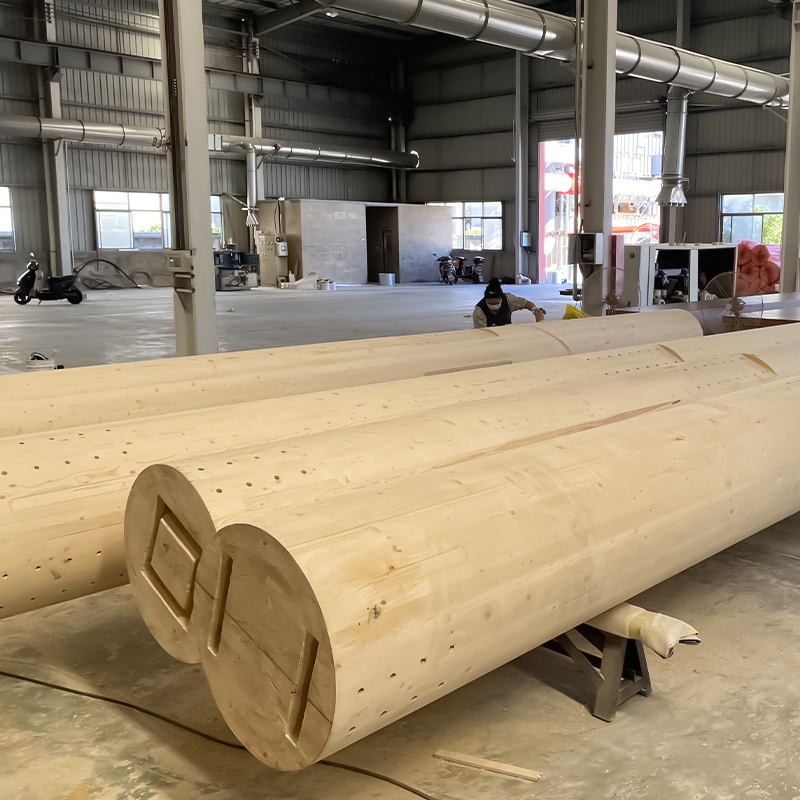Spruce Round Glulam Column Spruce Round Glulam Column