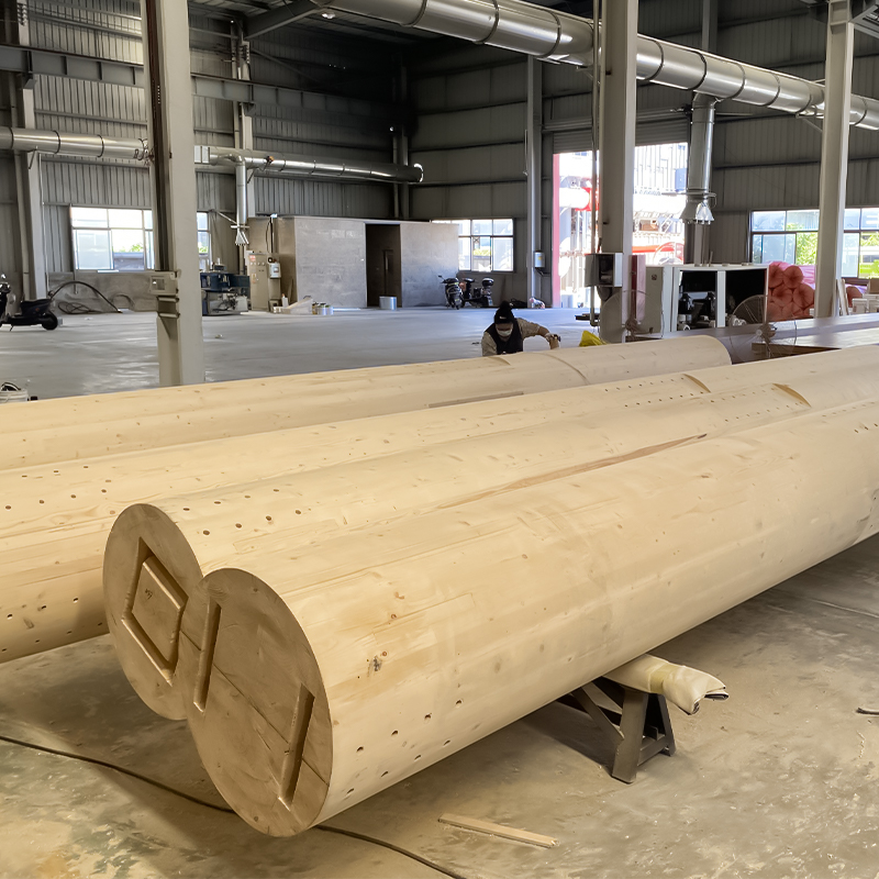 Pine Round Glulam Column Pine Round Glulam Column