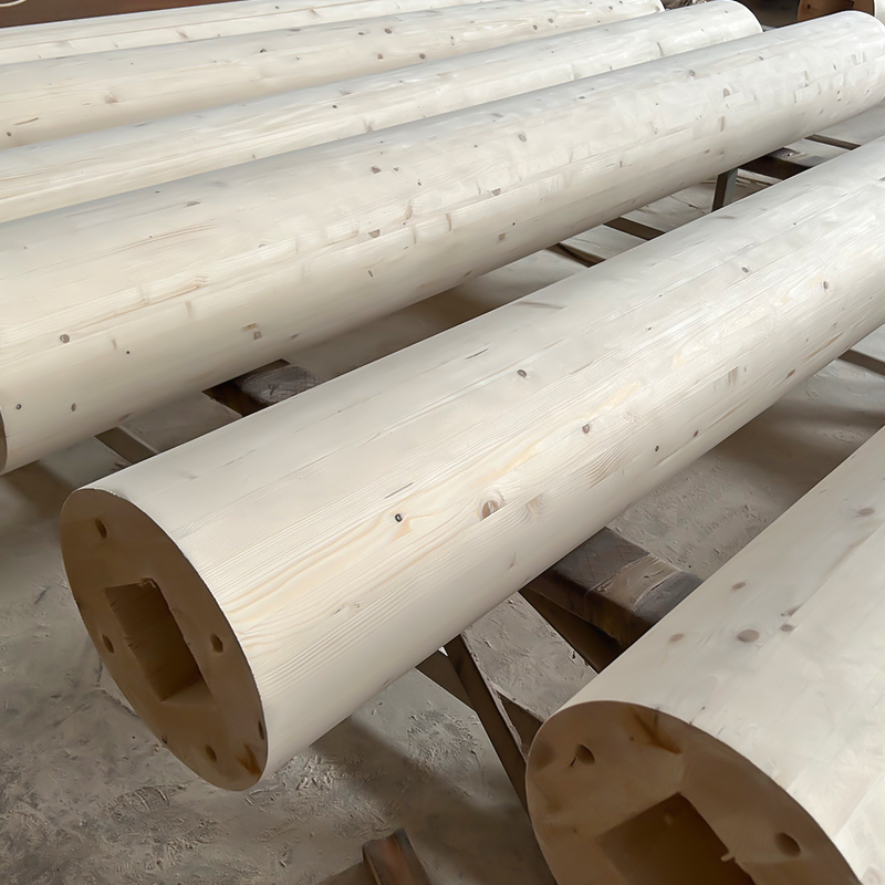 Pine Glulam Beam at Post Pine Glulam Beam at Post