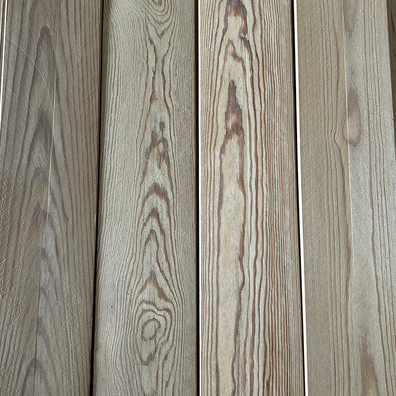 Carbonized wood wall panel