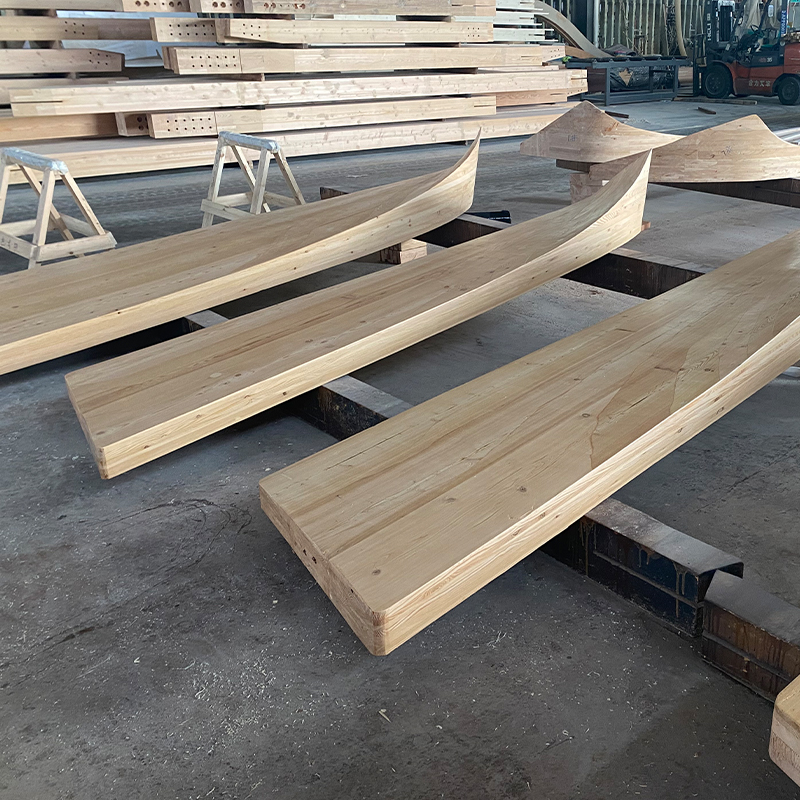 Douglas Fir Espesyal na Hugis Glulam