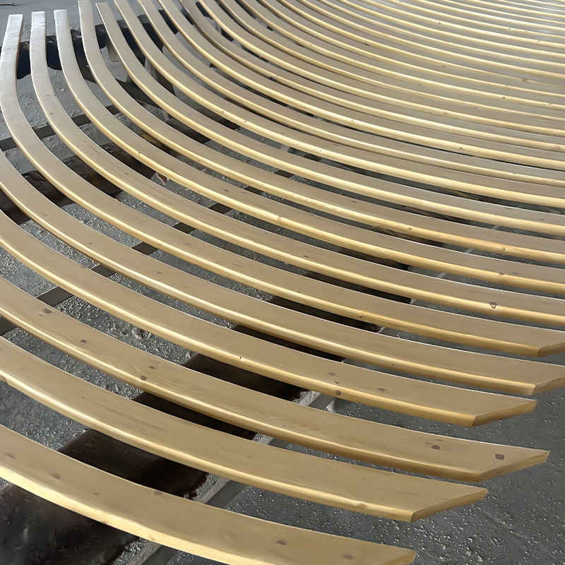 Pine Curved Glulam