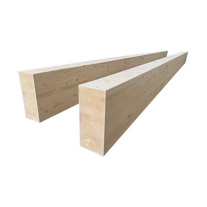 Glulam Beam at Post